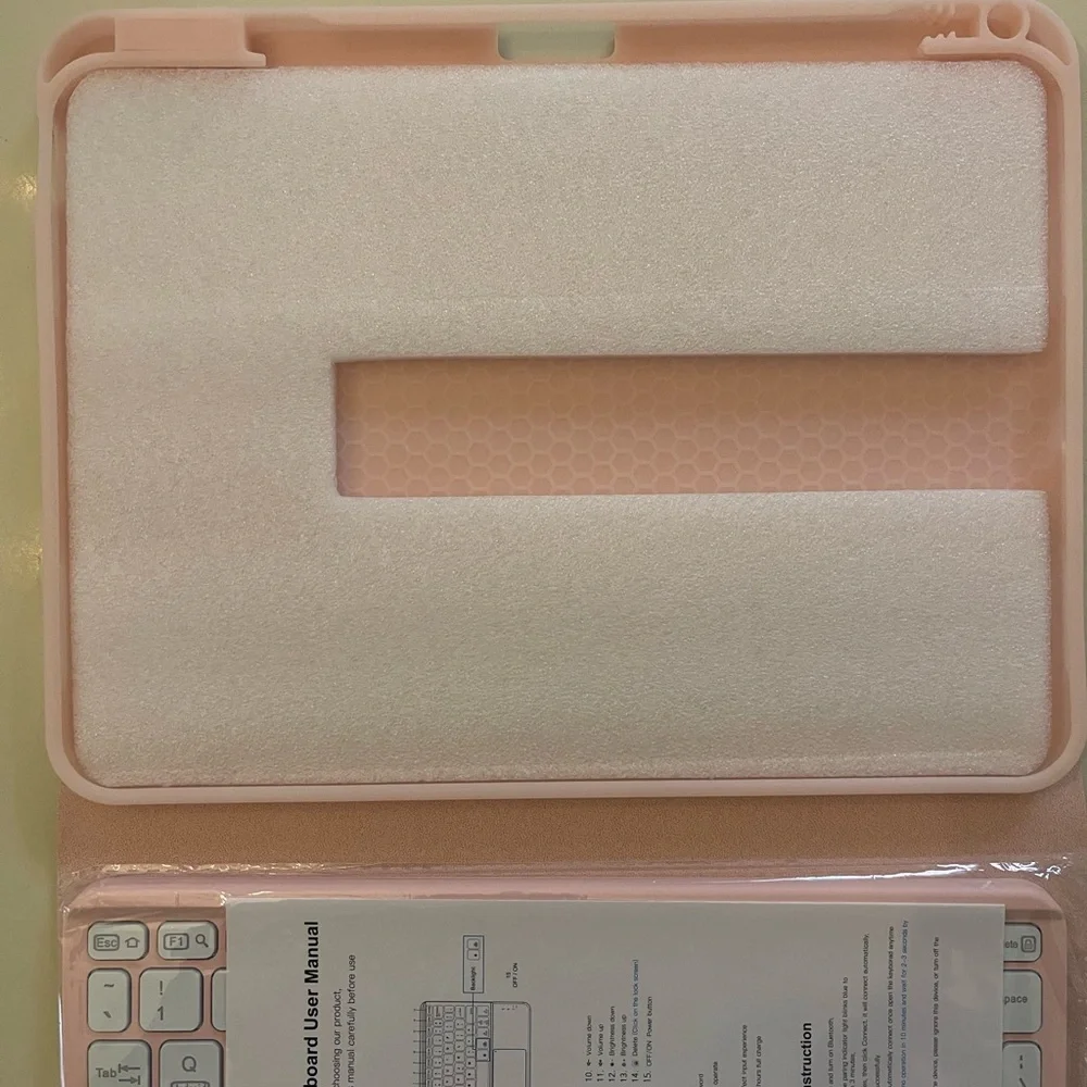 Harvopu Compatible for iPad 11th 10th Generation Case with Keyboard, Folio Cover